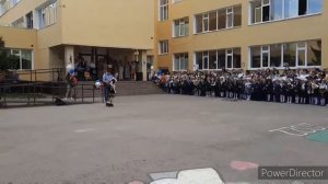 Выступление на 1 сентября!!! Фигурное катание на роликах!