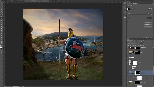 Guardian / Страж - SpeedArt Photoshop CS6 by BATKYA смотреть онлайн