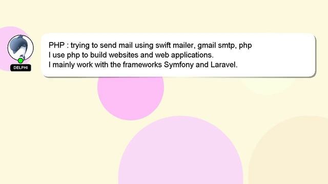 PHP : trying to send mail using swift mailer, gmail smtp, php смотреть онлайн