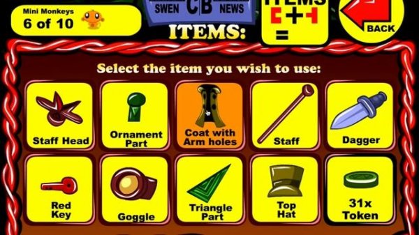 Monkey GO Happy Stage 644 - RARE GEMS