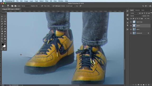 Easy Way to Clean Backdrop in Photoshop смотреть онлайн