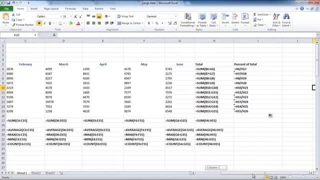 How to prevent errors using absolute references in Excel 2010 смотреть онлайн