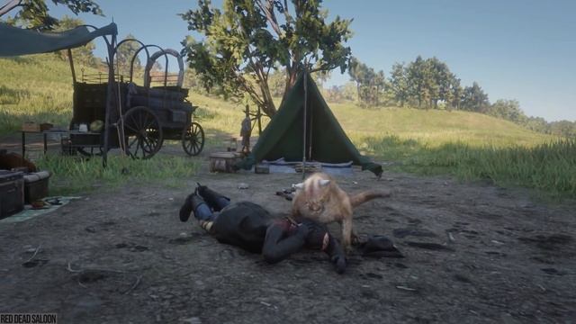 Playing as Animals in Red Dead Redemption 2 (PC Mod) смотреть онлайн