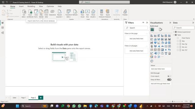 Power BI Training Lesson 4-1: Data Transformation, Data Modeling, Advanced Graphs смотреть онлайн