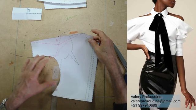 моделируем блузку modelado de blusa #курсыкройкиишитья #diseñodemodas #валерийпрокудиншитьё смотреть онлайн