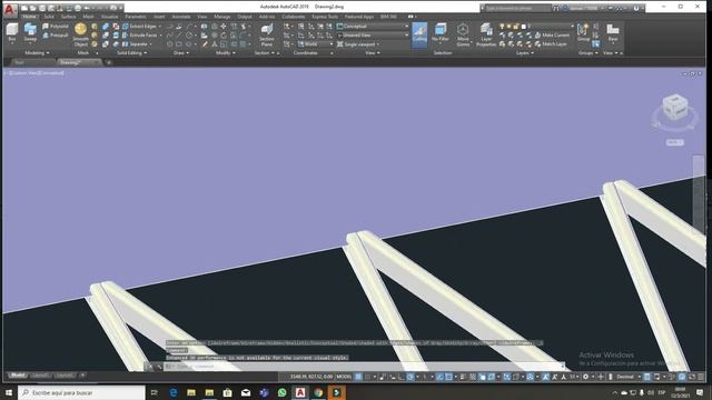 HERRAMIENTA SWEEP AUTOCAD ( CERCHA DE PERFIL C) смотреть онлайн