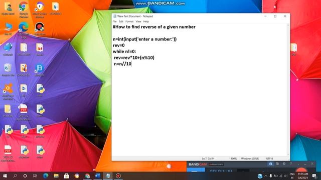 PYTHON:How to Find REVERSE of a GIVEN NUMBER(12345),REVERSE=54321/VL INFOTECH смотреть онлайн