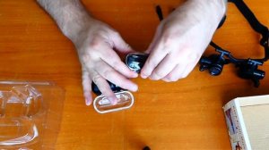 БИНОКУЛЯРНЫЕ ОЧКИ-ЛУПЫ 9892G 10X 15X 20X 25X C LED ПОДСВЕТКОЙ. Очки для пайки с подсветкой