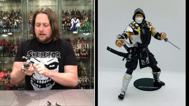 Scorpion Mcfarlane Mortal Kombat Unboxing & Review! смотреть онлайн