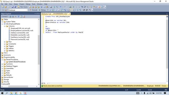 How to write Stored Procedure in SQL Server for beginners смотреть онлайн