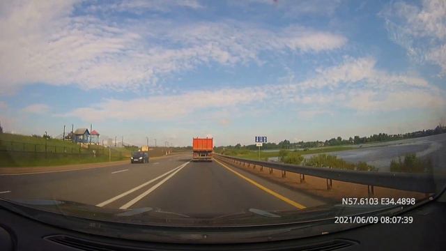 Driving From Moscow Region To Leningrad Region 09/06/2021 (timelapse 4x)