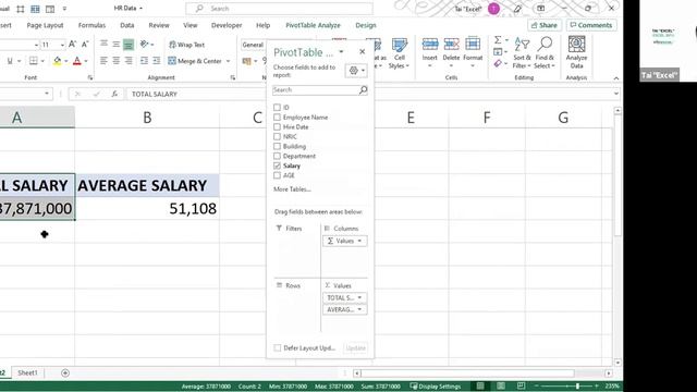 [Uncut Webinar] HR Headcount Analysis and Dashboard in Microsoft Excel | Excel Sifu смотреть онлайн