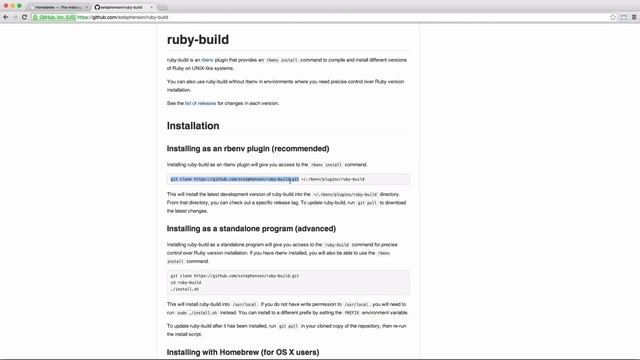 Setting up Ruby on OSX (Yosemite) смотреть онлайн