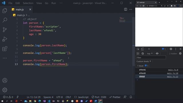 TypeScript Course 2022 ( Arabic - بالعربي ) - #8 - JS Object смотреть онлайн