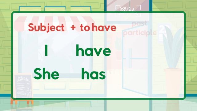 Present Perfect vs Past Simple Animation смотреть онлайн