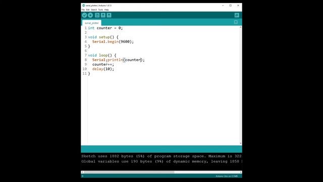 Arduino - How to Use the Serial Plotter on Arduino IDE смотреть онлайн