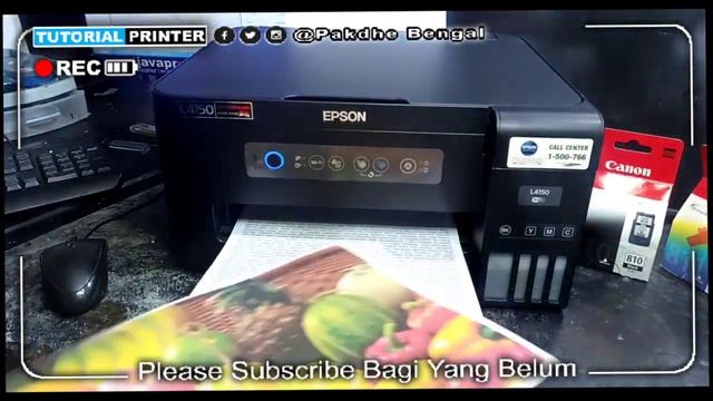Tes Kecepatan Dan Kualitas Print Photo Printer Epson L4150 | Review Kwalitas Printer Epson L4150 смотреть онлайн