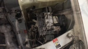 Mercedes w208. Неисправность блока ABS.