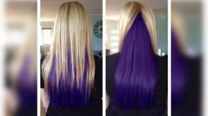 Two-Tone Hair colour  Ideas New Hair colour Trends 2022 | split dyed hair |  split hair color