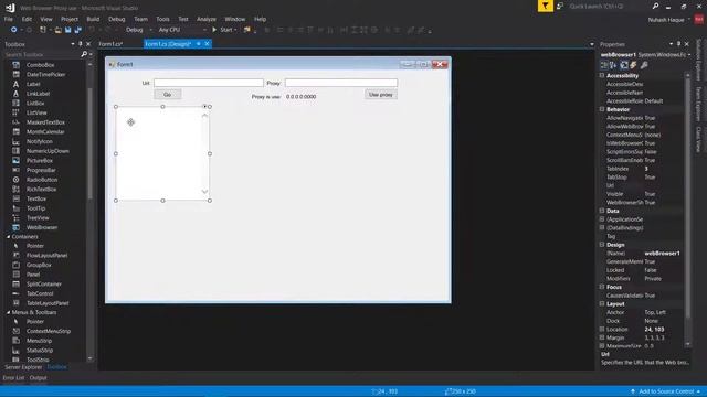 How we can use Proxy on Web Browser control in C# !? смотреть онлайн