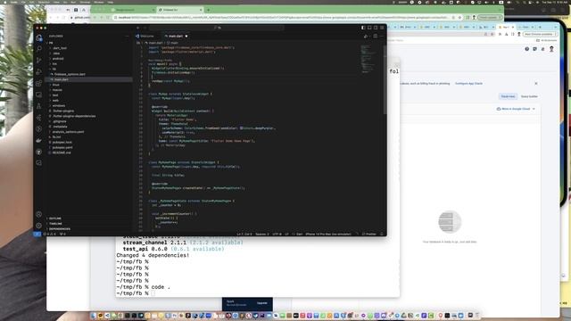 Firebase Connection - Withcenter Firebase and Flutter Training смотреть онлайн