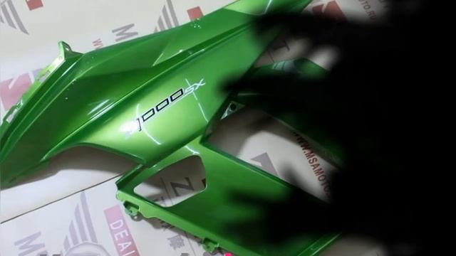 Пластик Kawasaki Z1000SX 2010-2016 от МОТОПЛАСТИК.РФ