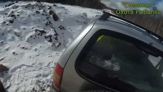 Апрель Поездка к зимовью 020418  (1 часть)