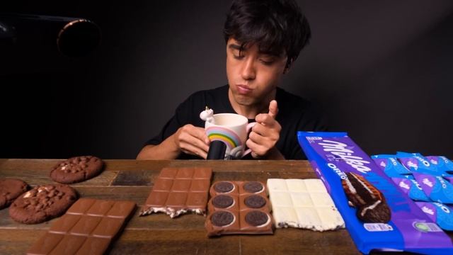 ASMR MILKA & OREO CHOCOLATE DESSERT MUKBANG | CHOCOLATE CANDY BARS PARTY (REAL EATING SOUNDS SHOW) смотреть онлайн