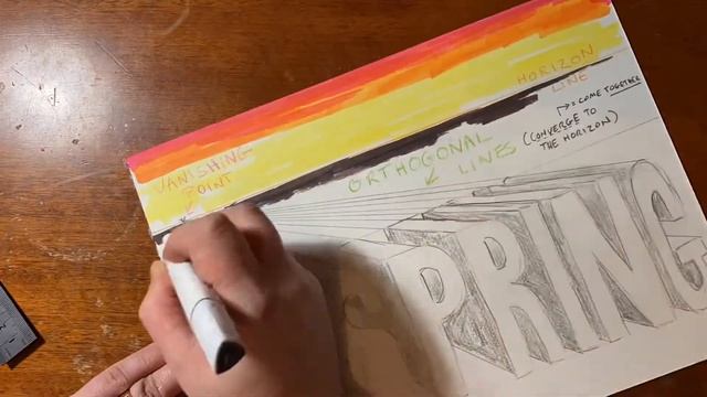 Perspective #1 - 3D font text diagram смотреть онлайн