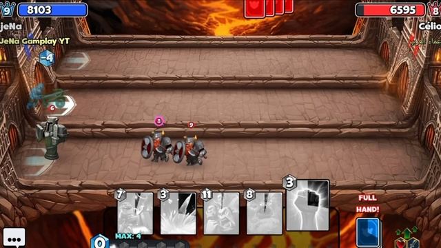 Castle crush - All Rare card's in one Deck! - Only Using Rare card's! - Castle crush Gameplay смотреть онлайн