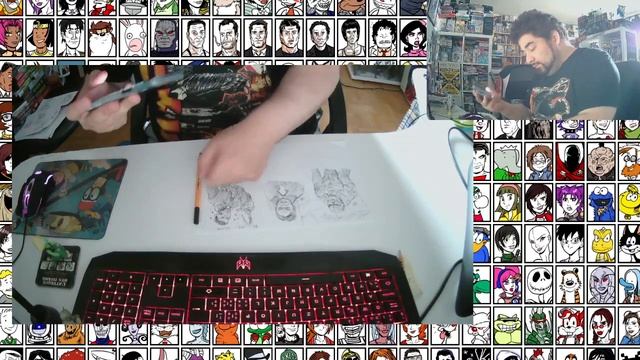 ArtStream 2023-10-28 let's draw #dailysketches 23-27 october 2023 смотреть онлайн
