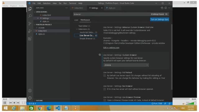 Changing default browser in Visual Studio Code in less than a minute | Murugavel Thiru смотреть онлайн