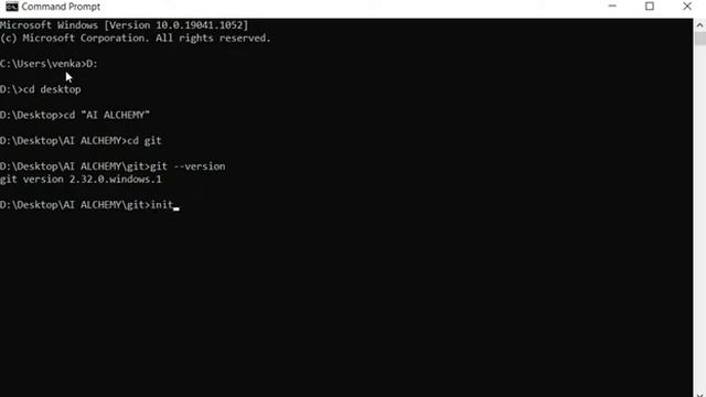 Session 5 Command Prompt for Git смотреть онлайн
