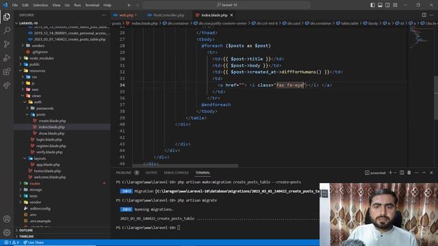(04) Create Post Table in Laravel | Build App with ChatGpt | Chat Gpt смотреть онлайн