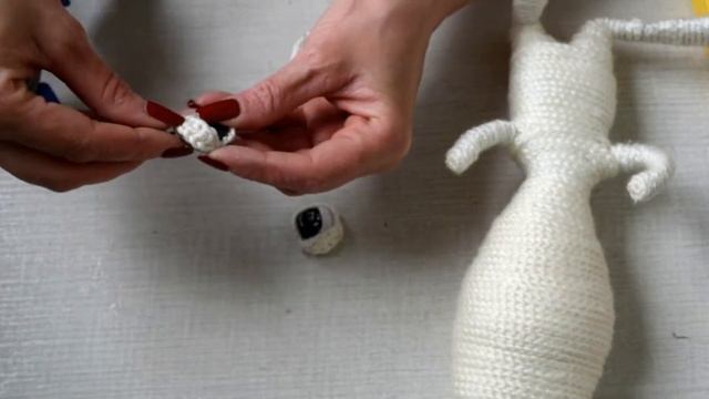 Кролик мумия из ниток/Бюджетная поделка но новый год/Кролик - символ 2023 года/ Твори со мной смотреть онлайн