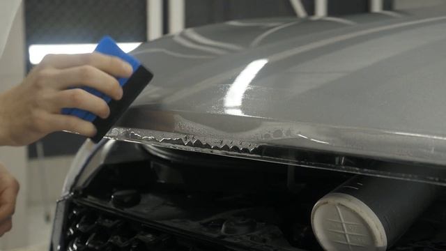 Как наклеить пленку Brontero на капот Haval F7 смотреть онлайн