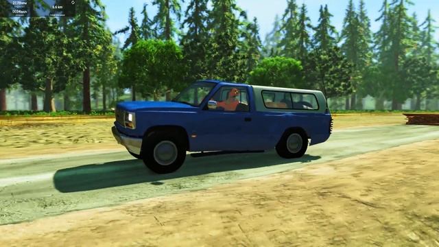 BeamNG Drive - Destroying Cars On A Bumpy Rocky Road смотреть онлайн