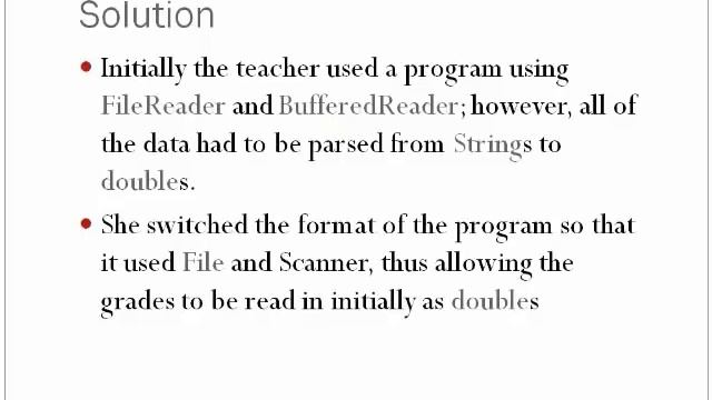 4-10 File I/O using Scanner - Blanton смотреть онлайн