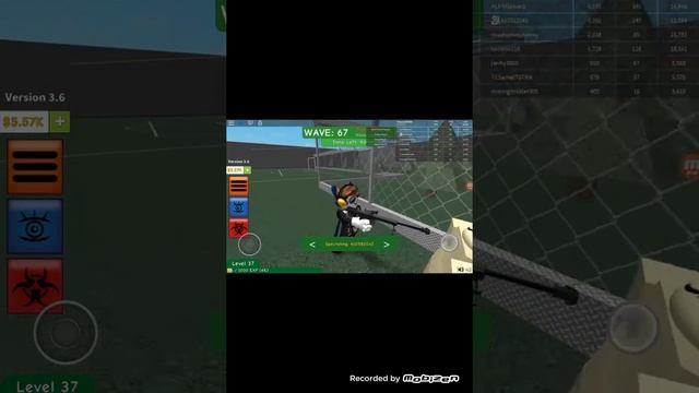 Roblox Zombie Attack para ve level hilesi !!! смотреть онлайн