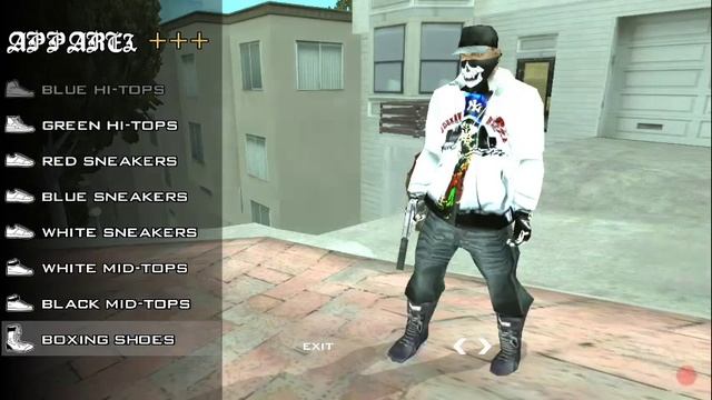 GTA San Andreas android - Player clothes mod смотреть онлайн