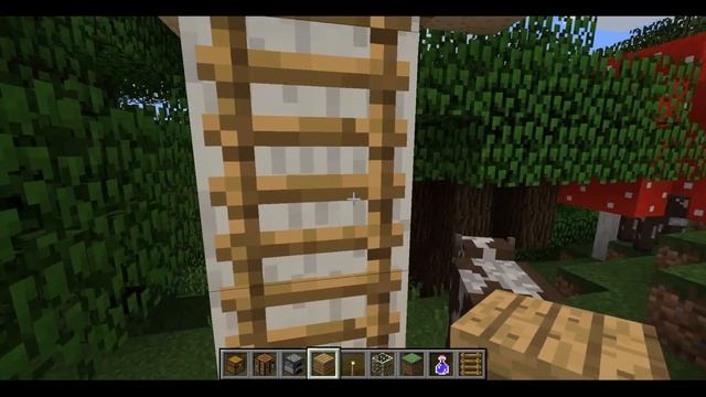 Как построить дом в грибе в Minecraft смотреть онлайн