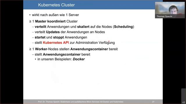 Skalierbare und ausfallsichere Micro Services mit Docker und Kubernetes #vivowi смотреть онлайн