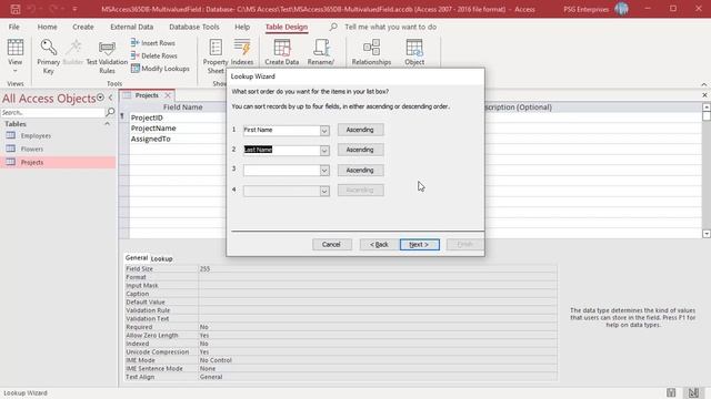 How to Create and Delete Multi Valued Fields in MS Access - Office 365 смотреть онлайн