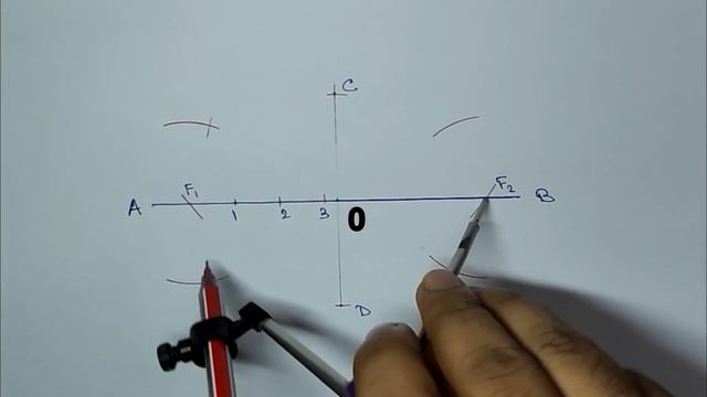 Draw ellipse by arc of circle method || All In One смотреть онлайн