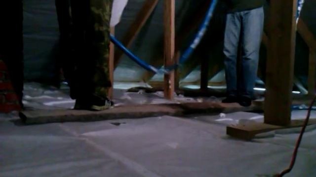 утепление пеноизолом