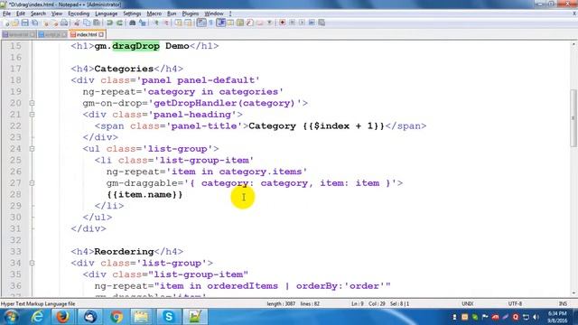 AngularJs Drag and Drop Example | drag and drop angularjs | angular 6 drag and drop file upload смотреть онлайн