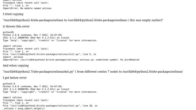 Ansible modules copy/template errors for Linux 5 hosts using python26 ,python binding... смотреть онлайн