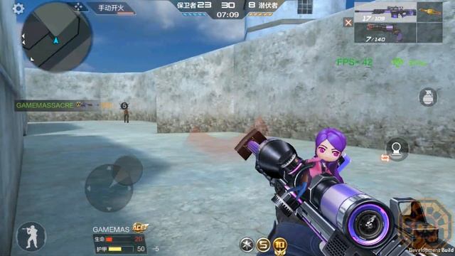 【CFM】 Cross Fire Mobile China || Barrett M82A1-Gun Girl (VVIP) [巴雷特-枪娘] !