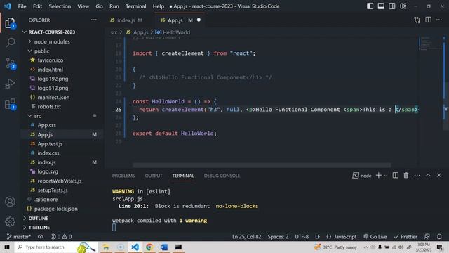 #4. JSX - React JS Tutorial for Beginners 2023 смотреть онлайн