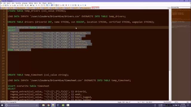 Hortonworks Apache Hive Tutorial on Cloudera 5.7 смотреть онлайн